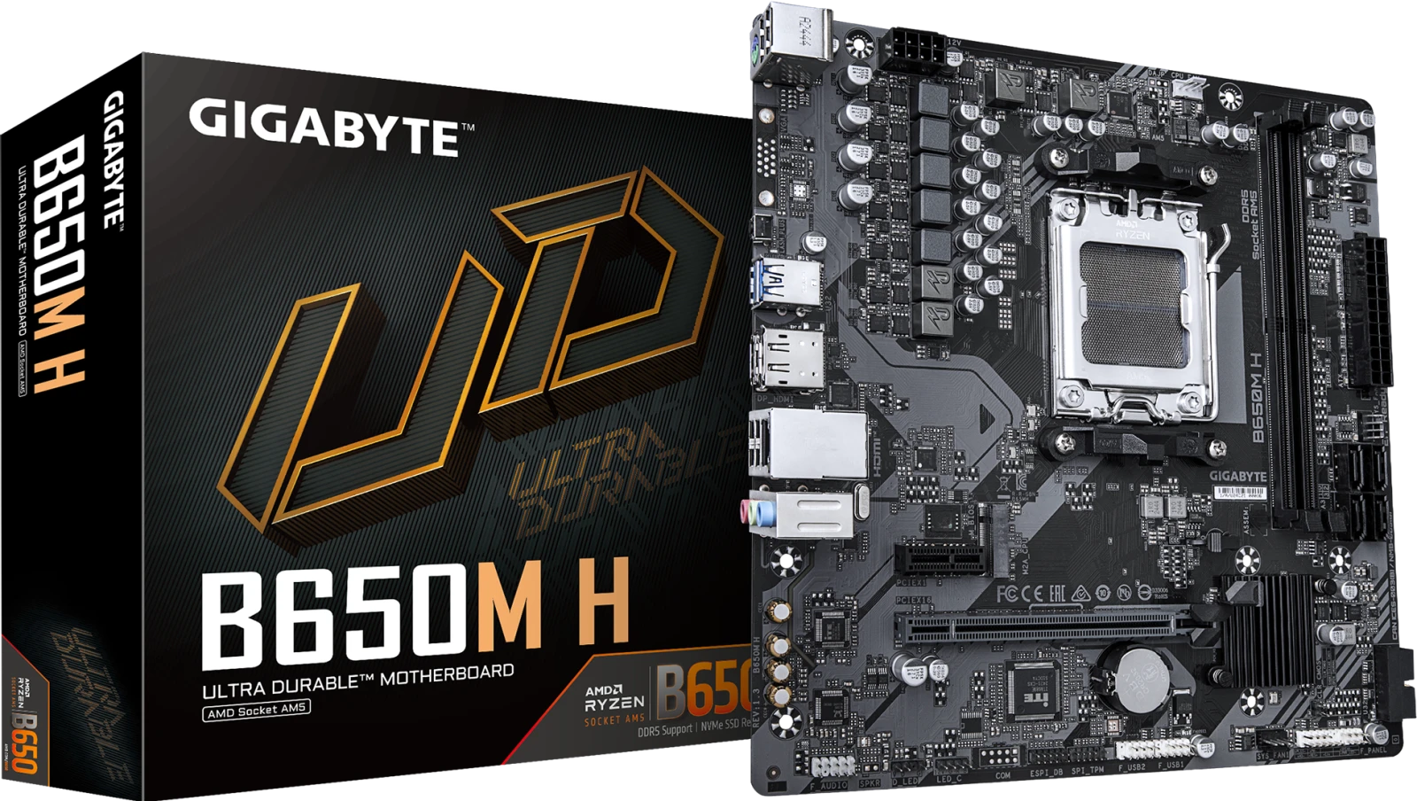 Gigabyte B650M H (Rev. 1.3)